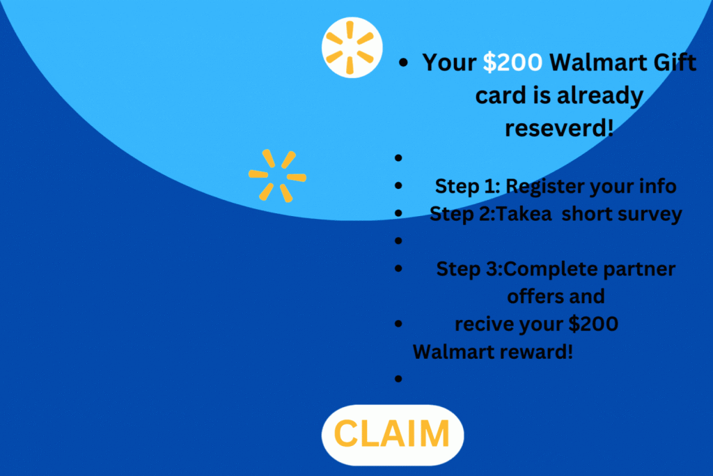 $200 Walmart Gift Card!